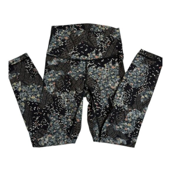 Lululemon Wunder Under Leggings 25” - Assemblage Alpine Floral Butterfly… - Picture 1 of 7